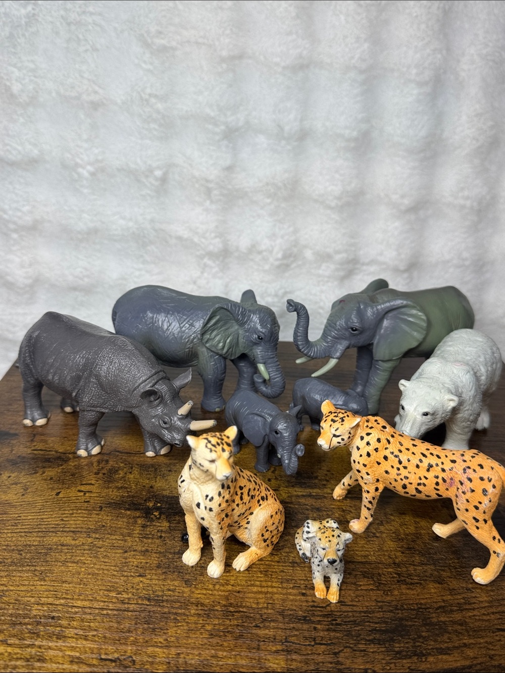 Terra By Battat Animal Figures Lot Safari Polar Bear